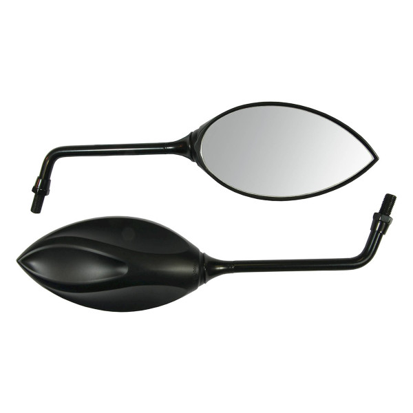 bike it Bike it black universal mirrors with 10mm thread - #u023